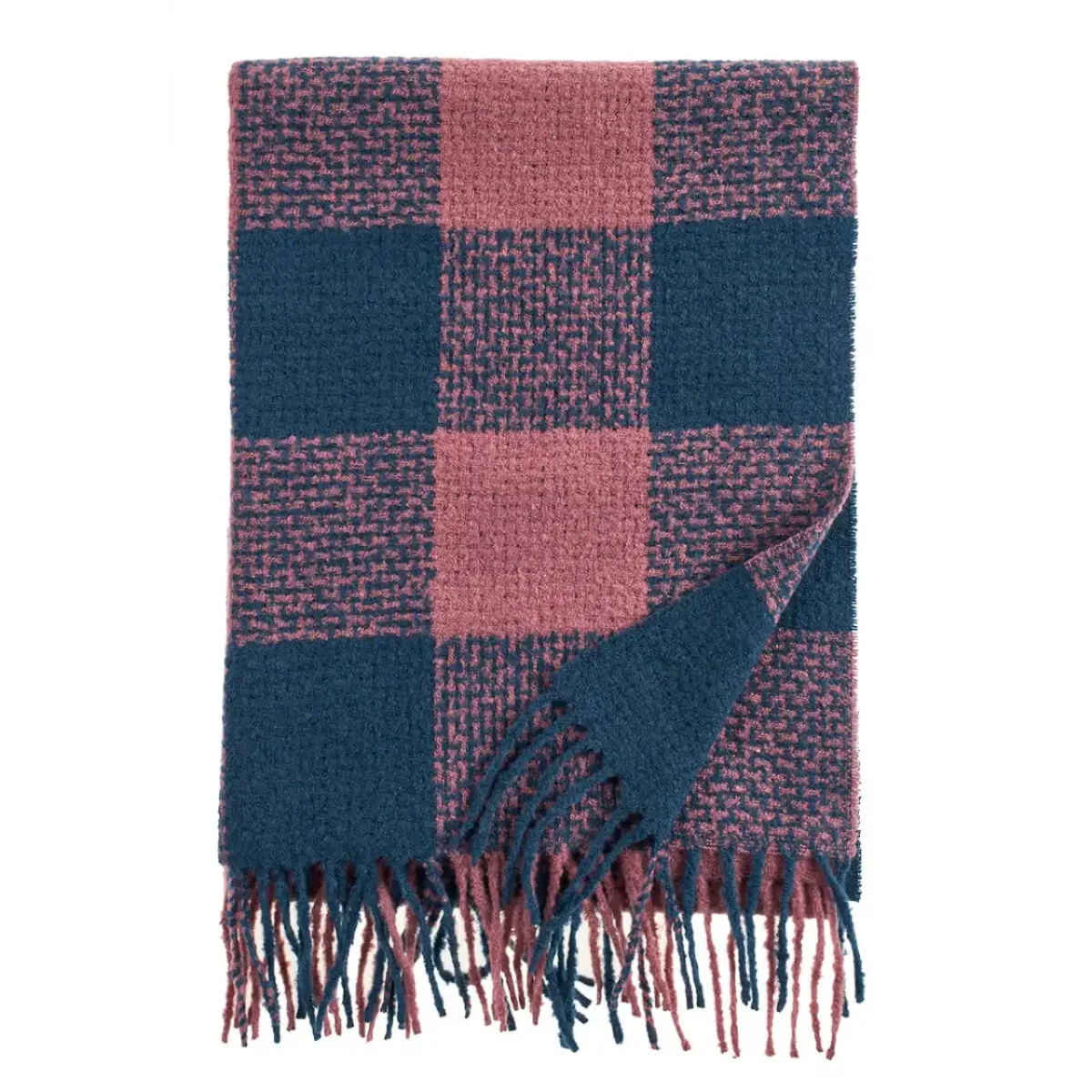 Γυναικείο Κασκόλ Verde 06-1145 Μπλε - Image 2