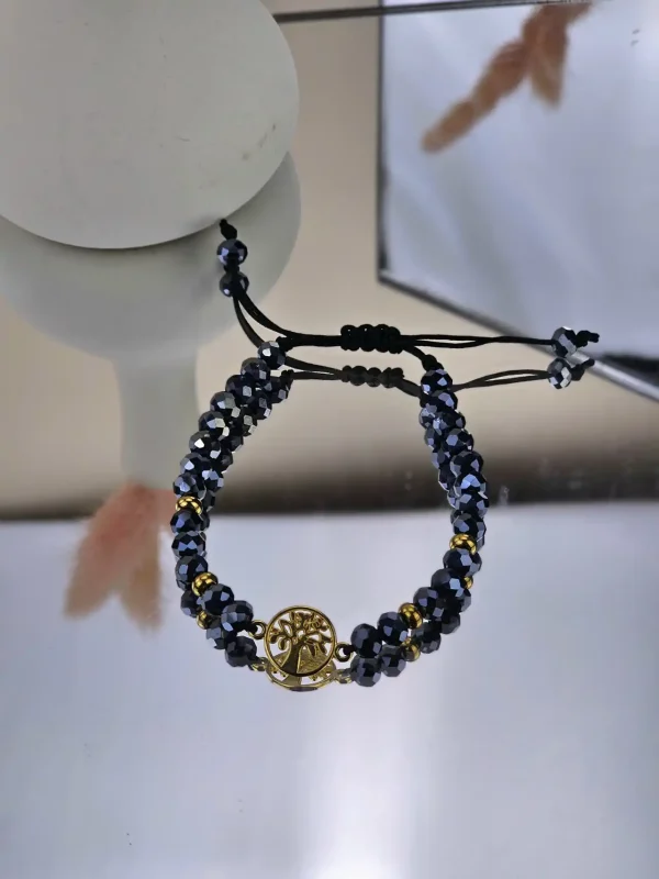Γυναικείο Βραχιόλι Tree in Blue Black