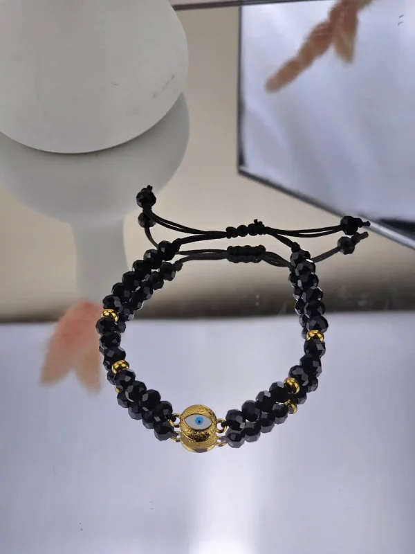 Γυναικείο Βραχιόλι Cute Eye in Black