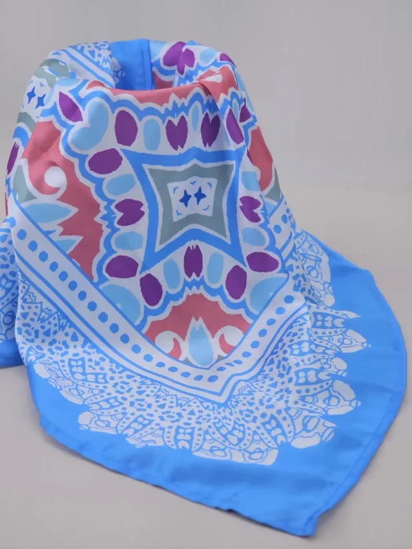 Γυναικείο Μαντήλι Verde 03-2588 Blue